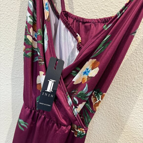 NWT High Slit Floral Maxi - Picture 6 of 8